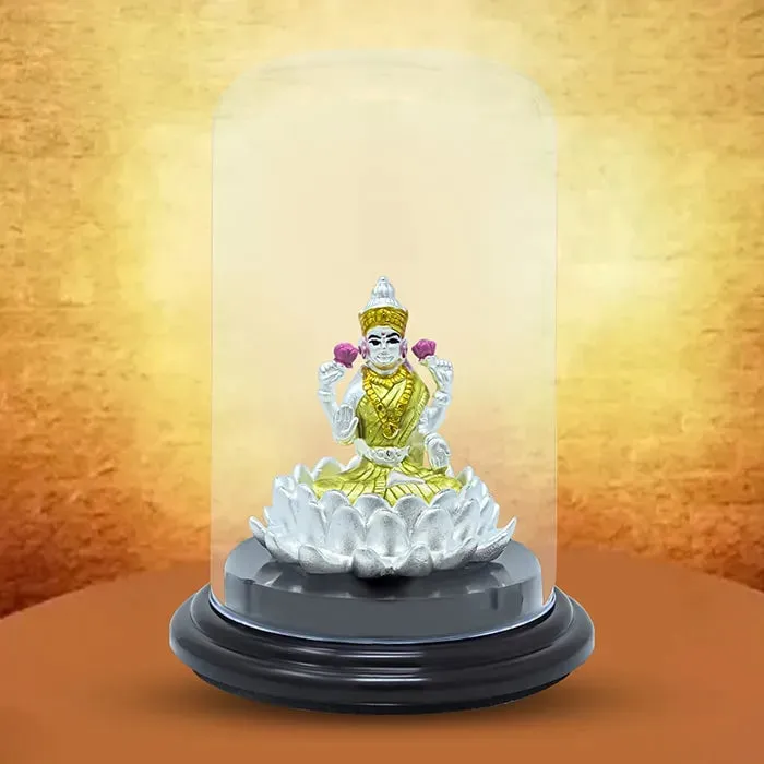999 Silver Maa Laxmi Serene Form Idol