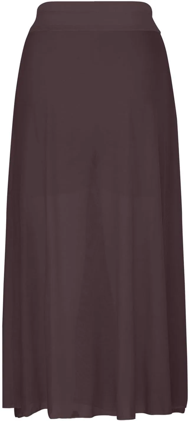 A Line Skirts Women Elastic Waist Front Drawstring Skirt Patchwork Lightweight Flowy Skirts Swing A-line Skirts