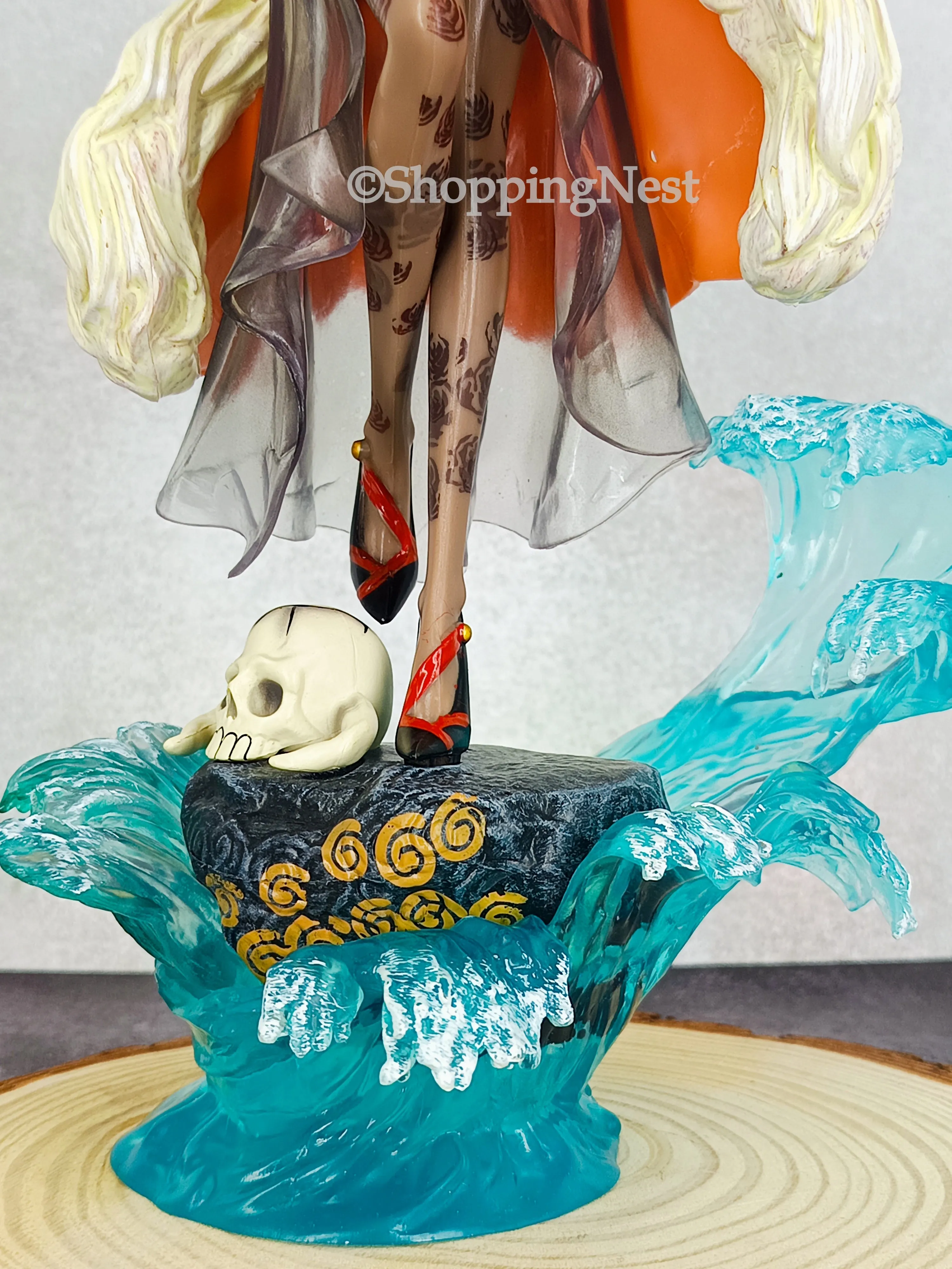 Anime One Piece Boa Hancock Figure Gk Oka Shichibukai Sexy Beautiful Pvc Action Figurine  | 35.5 CMS |