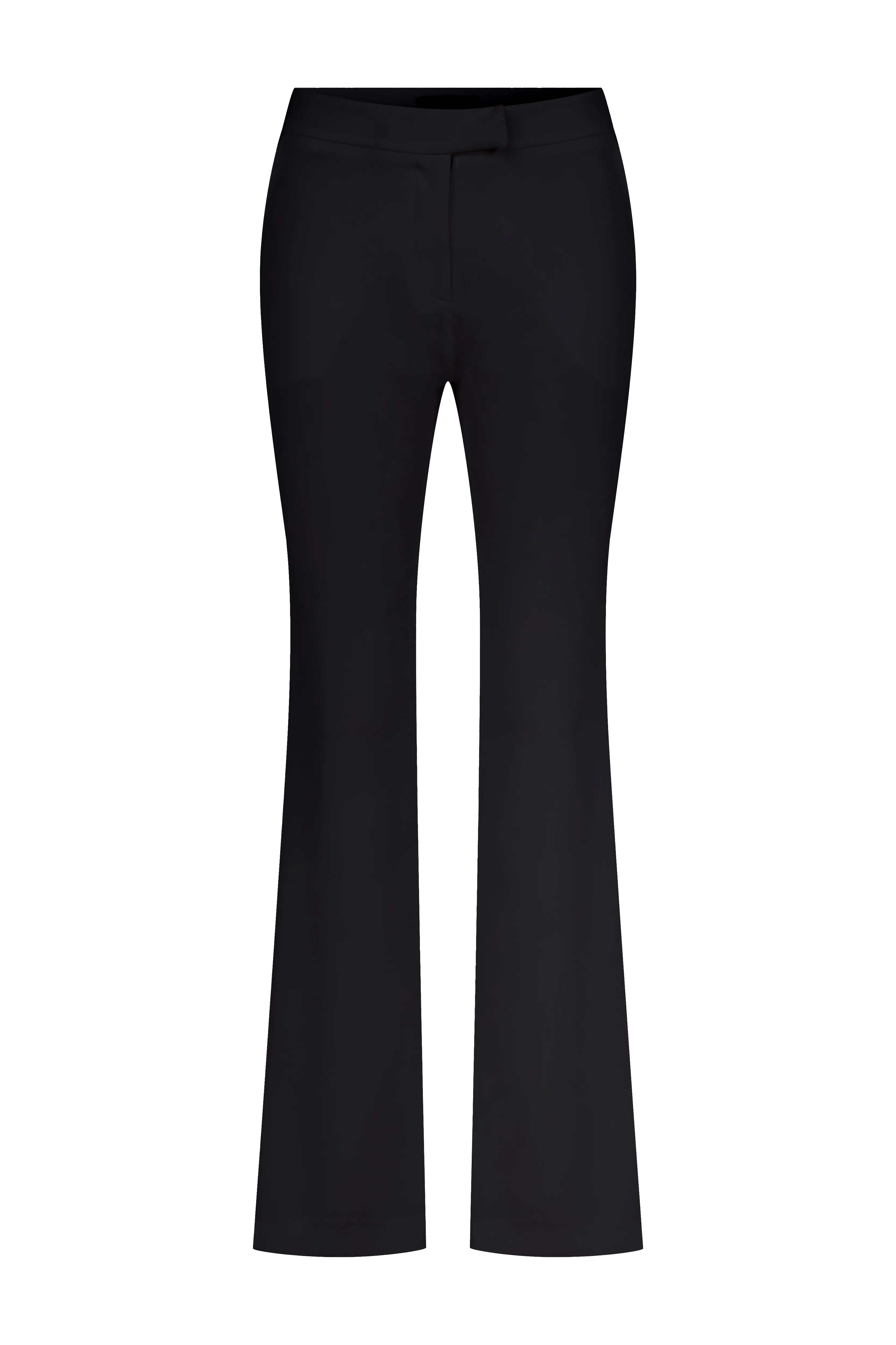 Arced Straight Cut Trouser