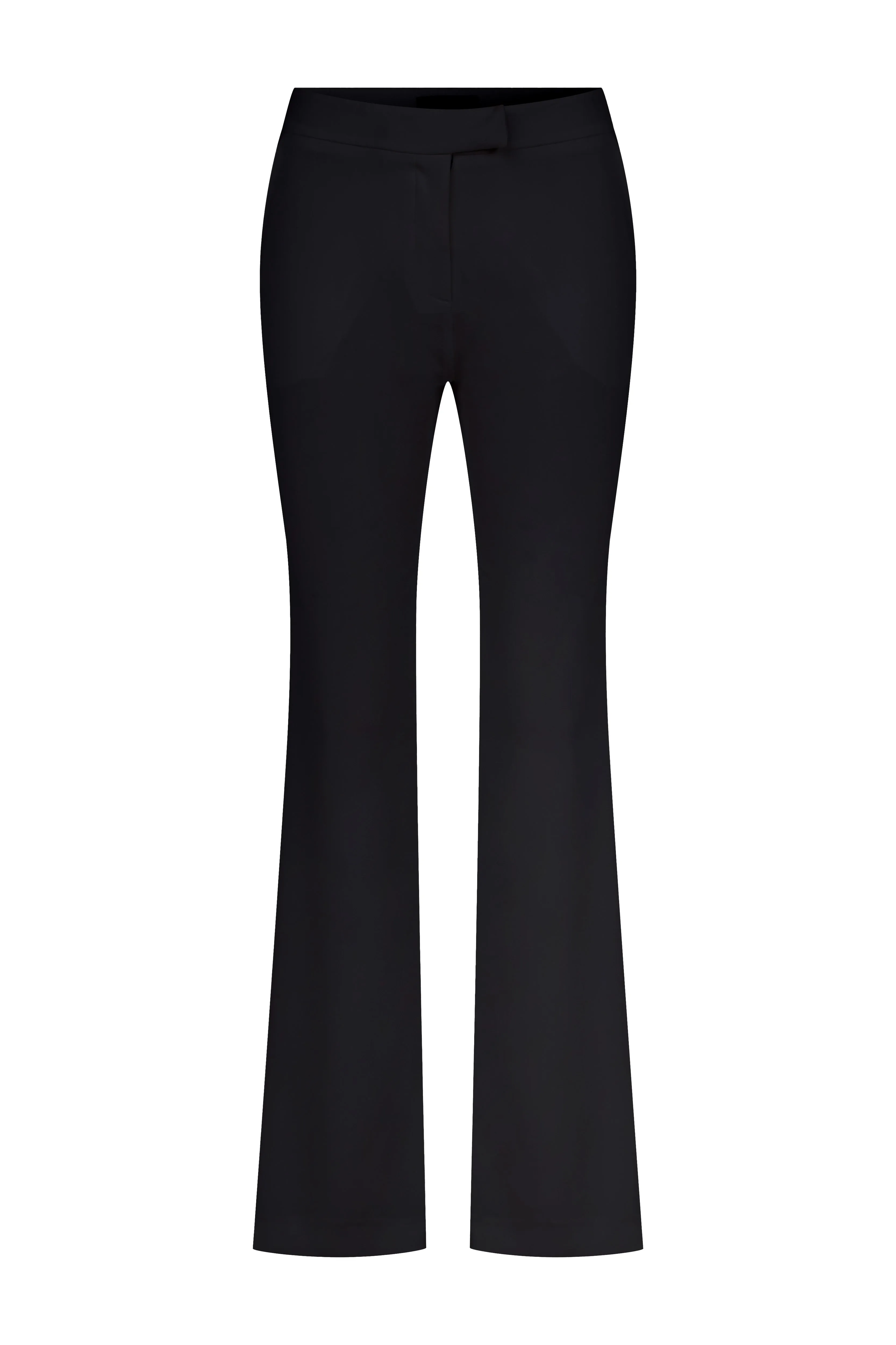 Arced Straight Cut Trouser