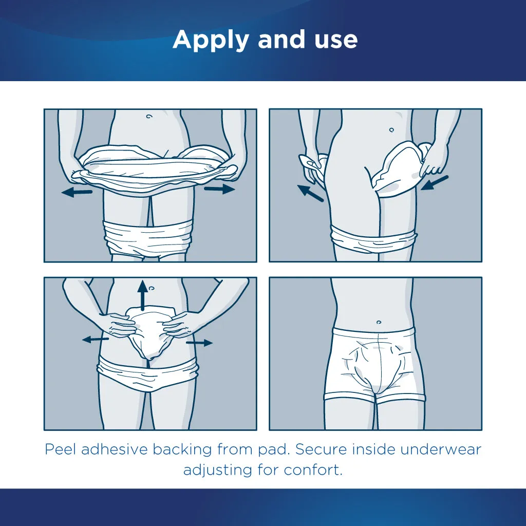Attends Extended Wear Pads, 24 Count