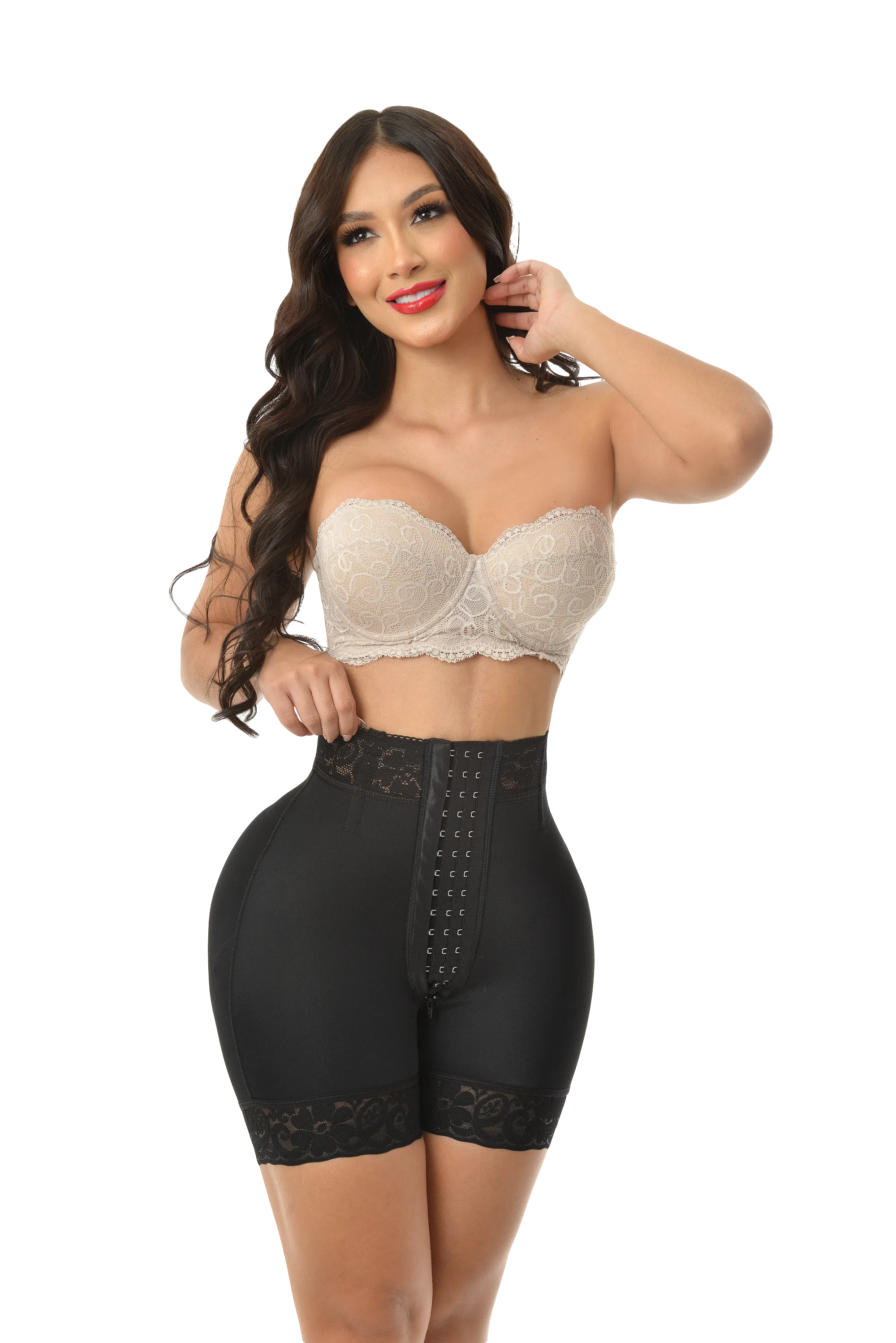 Bcurved Invisible Short Shaper Butt Lifter with Hooks