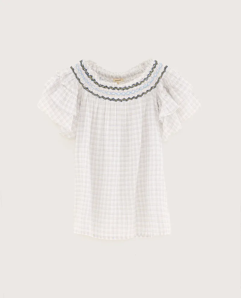 Bellerose Cathy Check Blouse