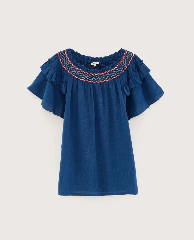 Bellerose Cathy Indigo Blouse