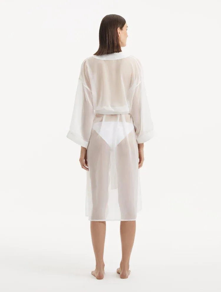 Blaze White Kaftan