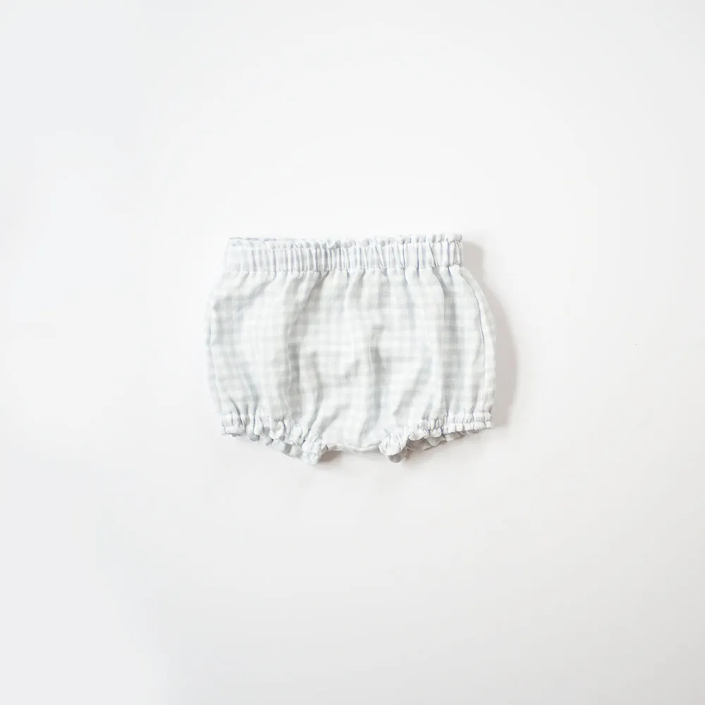 Bloomer | Mist Gingham - LAST ONE 18/24M