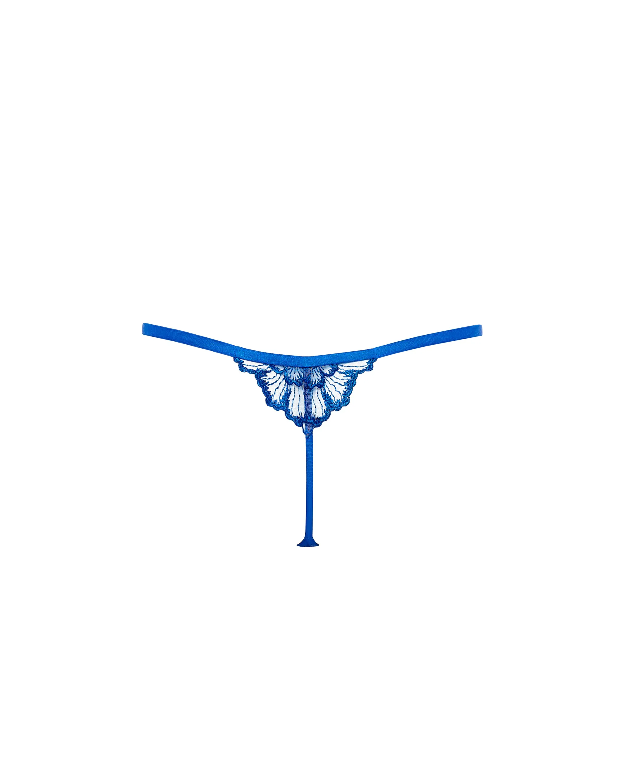 Catalina Thong Egyptian Blue/Sheer