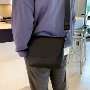 Chicmy-Korean style, Korean men's outfit, minimalist style, street fashionSMALL MESSENGER SHOULDER BAG