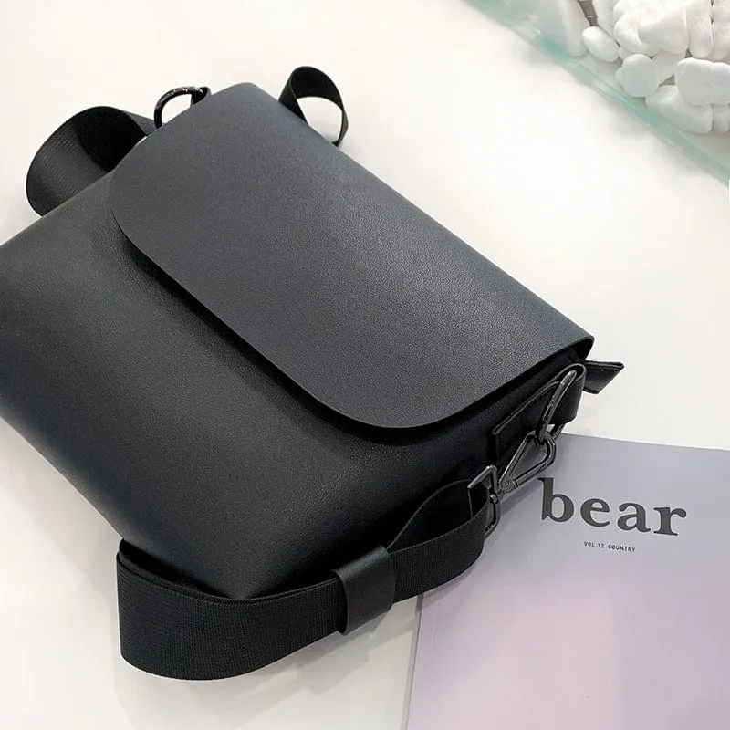 Chicmy-Korean style, Korean men's outfit, minimalist style, street fashionSMALL MESSENGER SHOULDER BAG