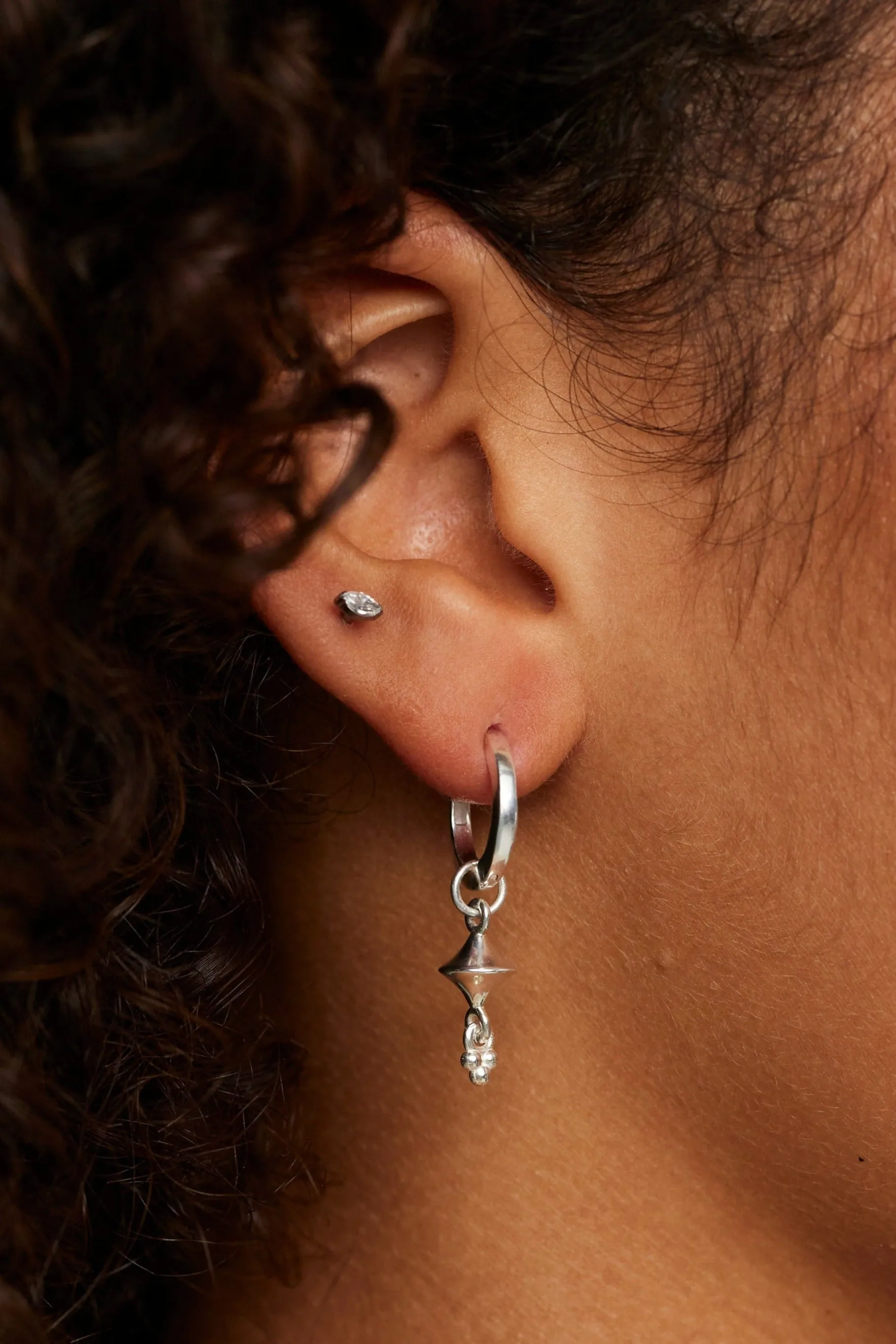 Chimed Silver Charm
