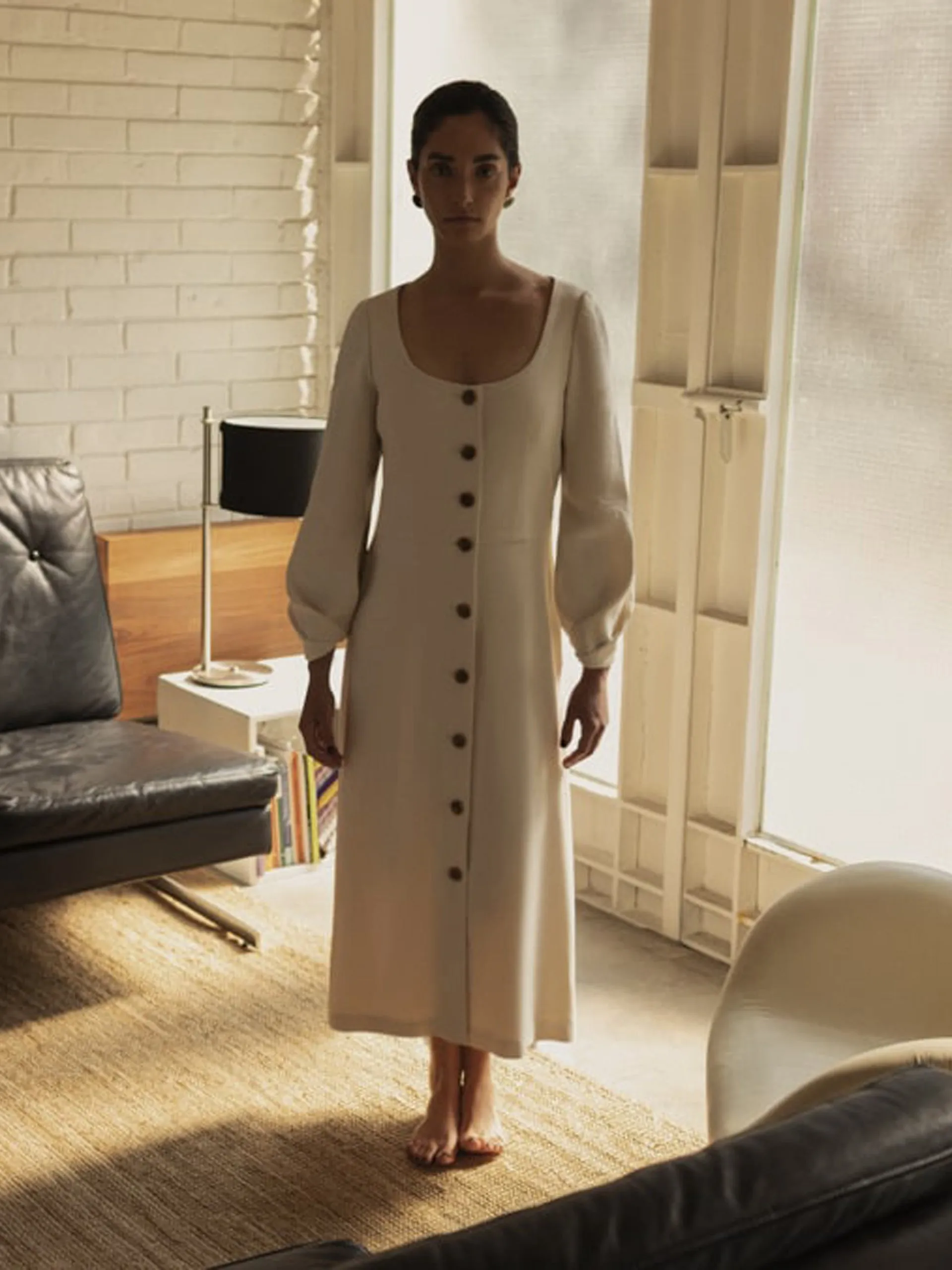 Cream Alamo dress