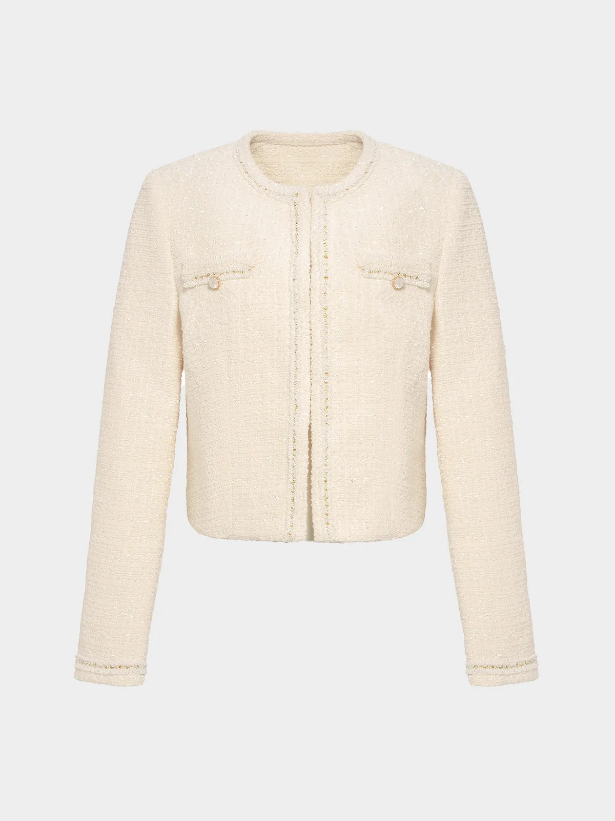 Crop Tweed Jacket