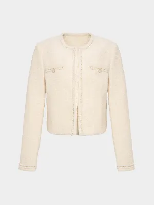 Crop Tweed Jacket