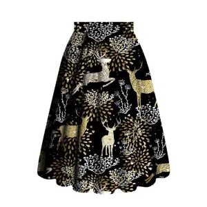 Custom Design Yoga Waist Buttery Soft Swing Skirts with Pockets