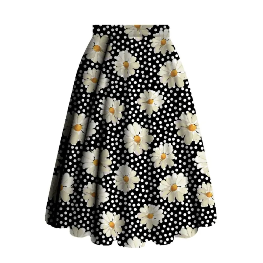 Custom Design Yoga Waist Buttery Soft Swing Skirts with Pockets