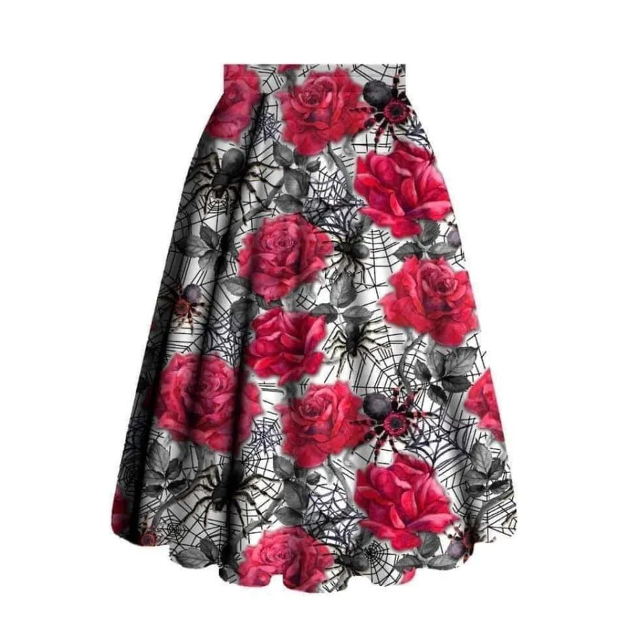 Custom Design Yoga Waist Buttery Soft Swing Skirts with Pockets