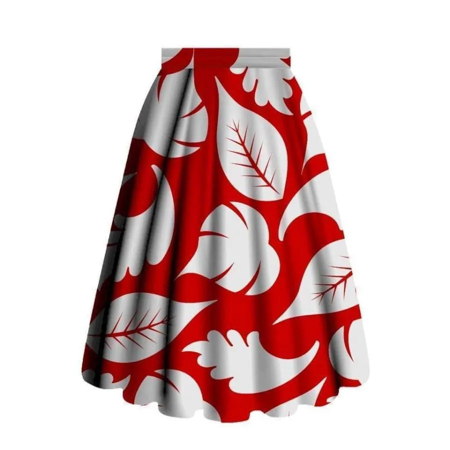 Custom Design Yoga Waist Buttery Soft Swing Skirts with Pockets