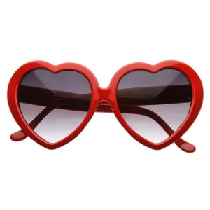 Cute Celebrity Sweet Heart Shape Sunglasses 8182