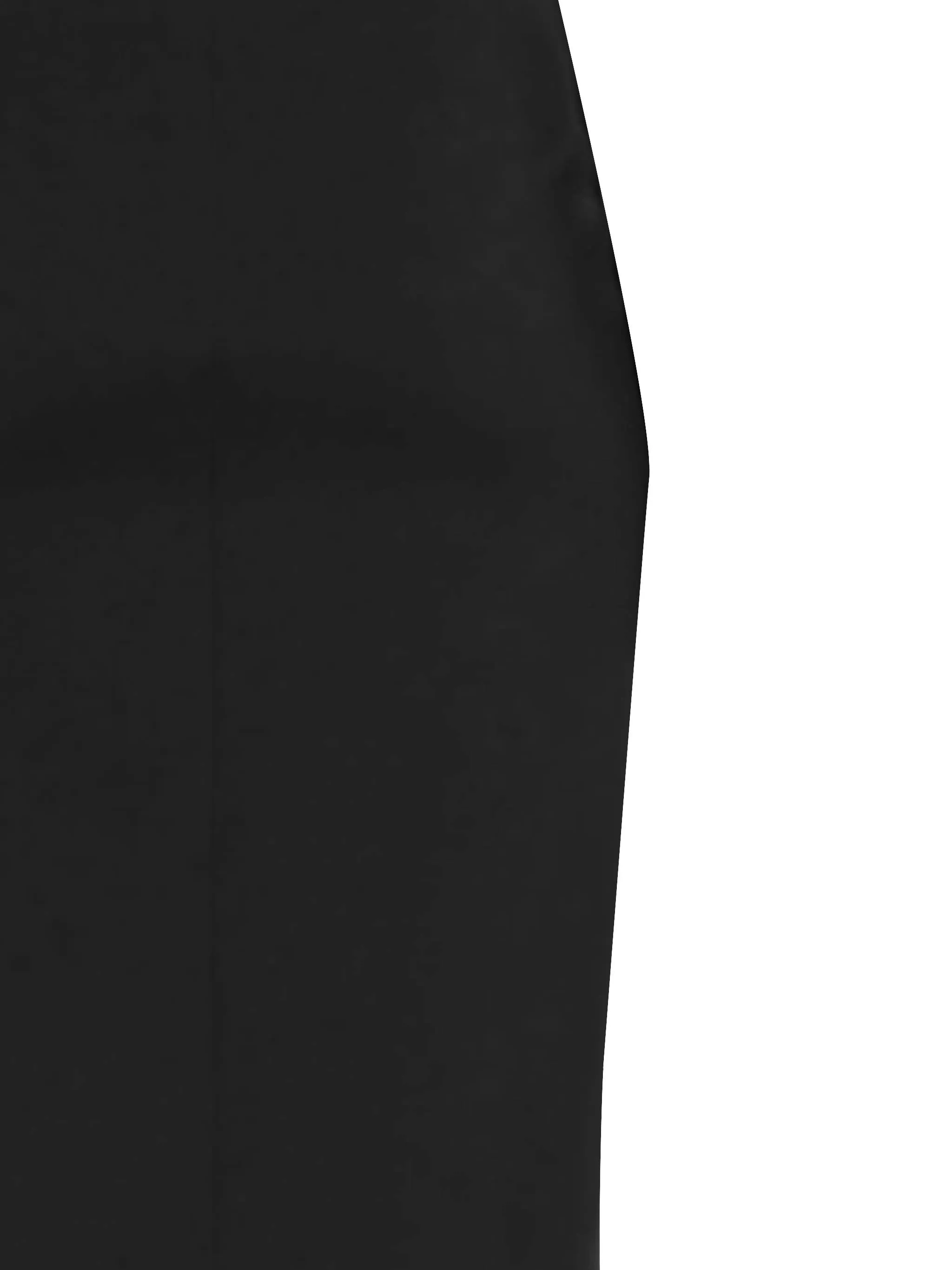 dart-detail midi skirt