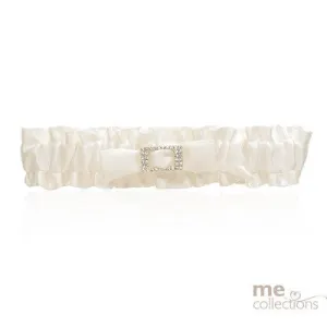 Diamante Ivory Garter