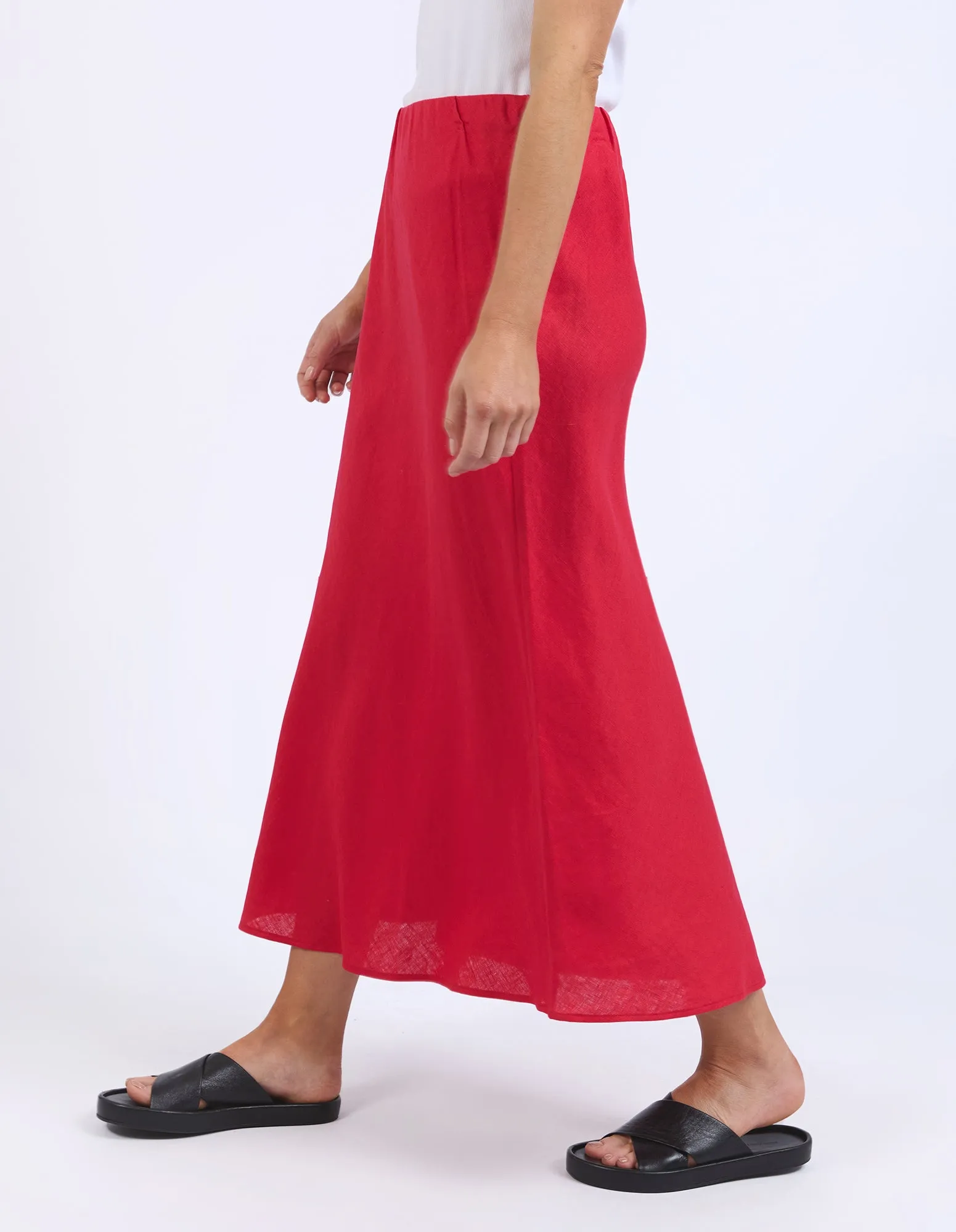 Eleni Skirt Bittersweet Red