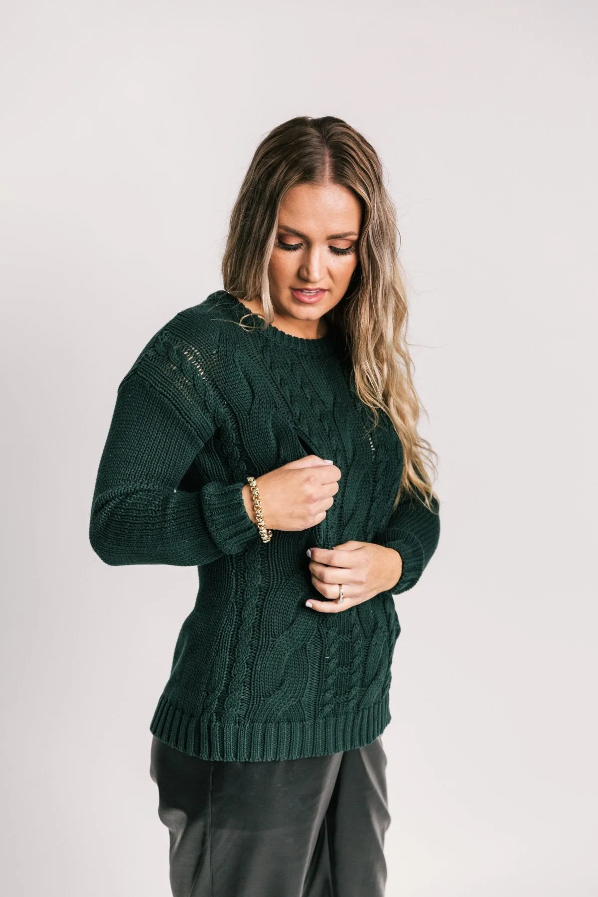 Evie Nursing Jumper - Alpine