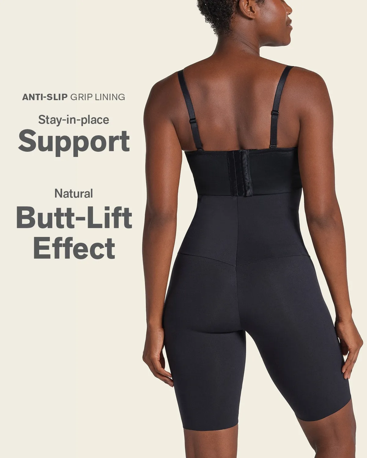 Extra High Waisted Firm Shaper Short