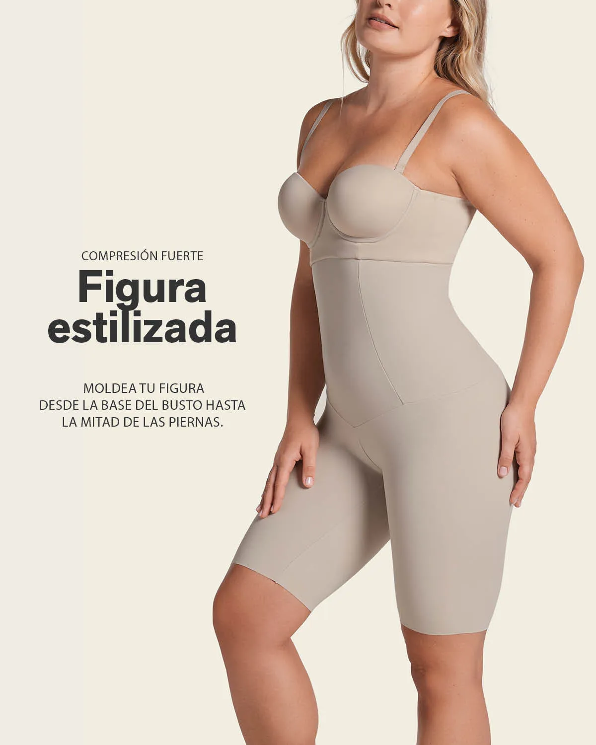 Extra High Waisted Firm Shaper Short