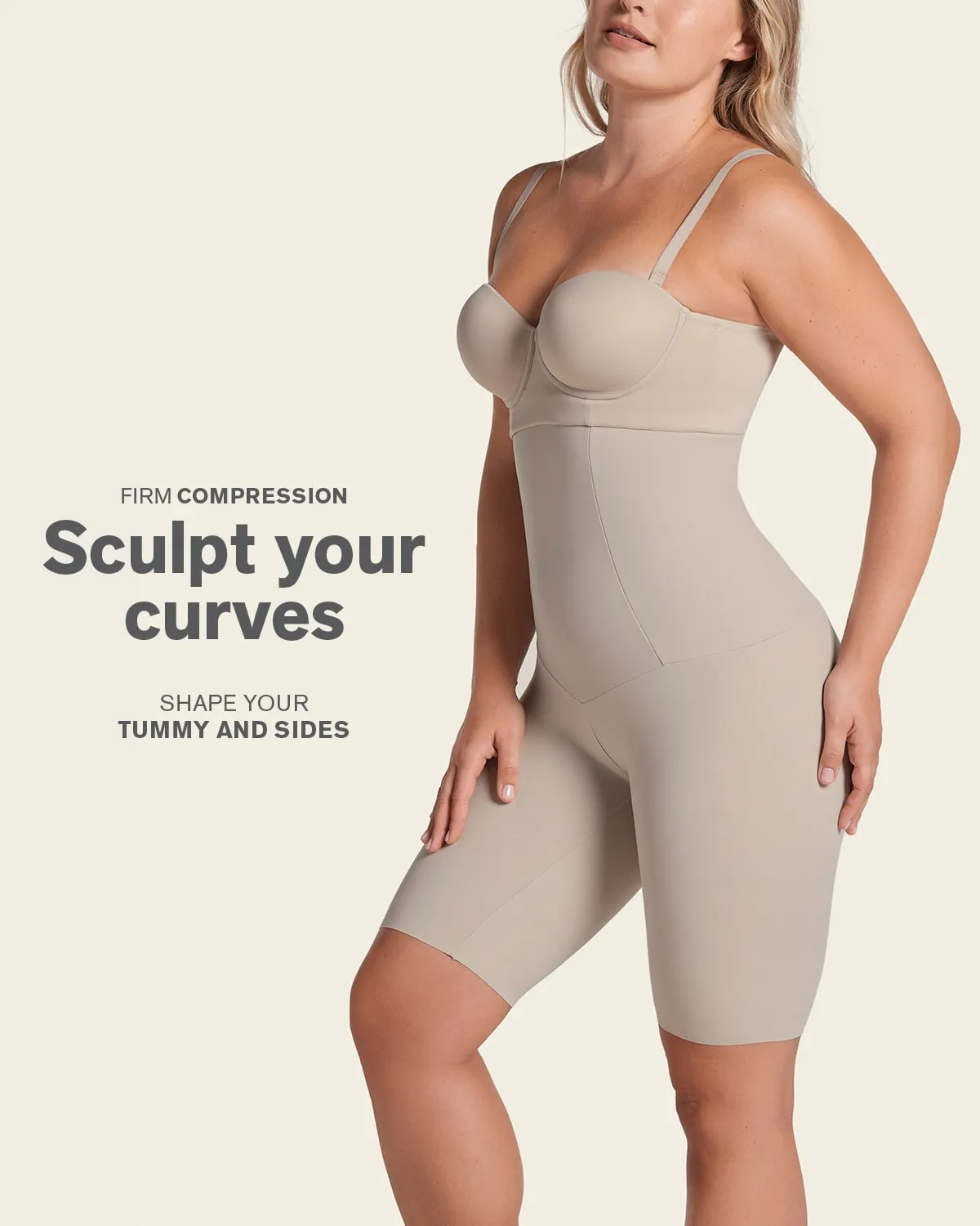 Extra High Waisted Firm Shaper Short