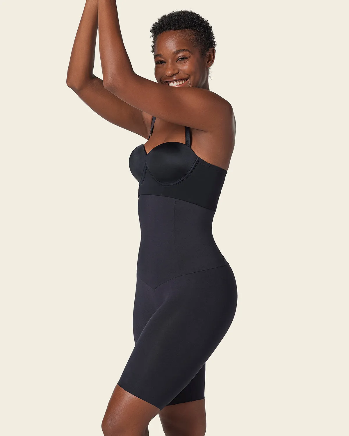 Extra High Waisted Firm Shaper Short