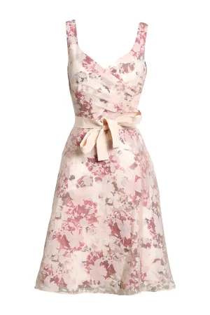 Fit and Flare Blush Floral Dress
