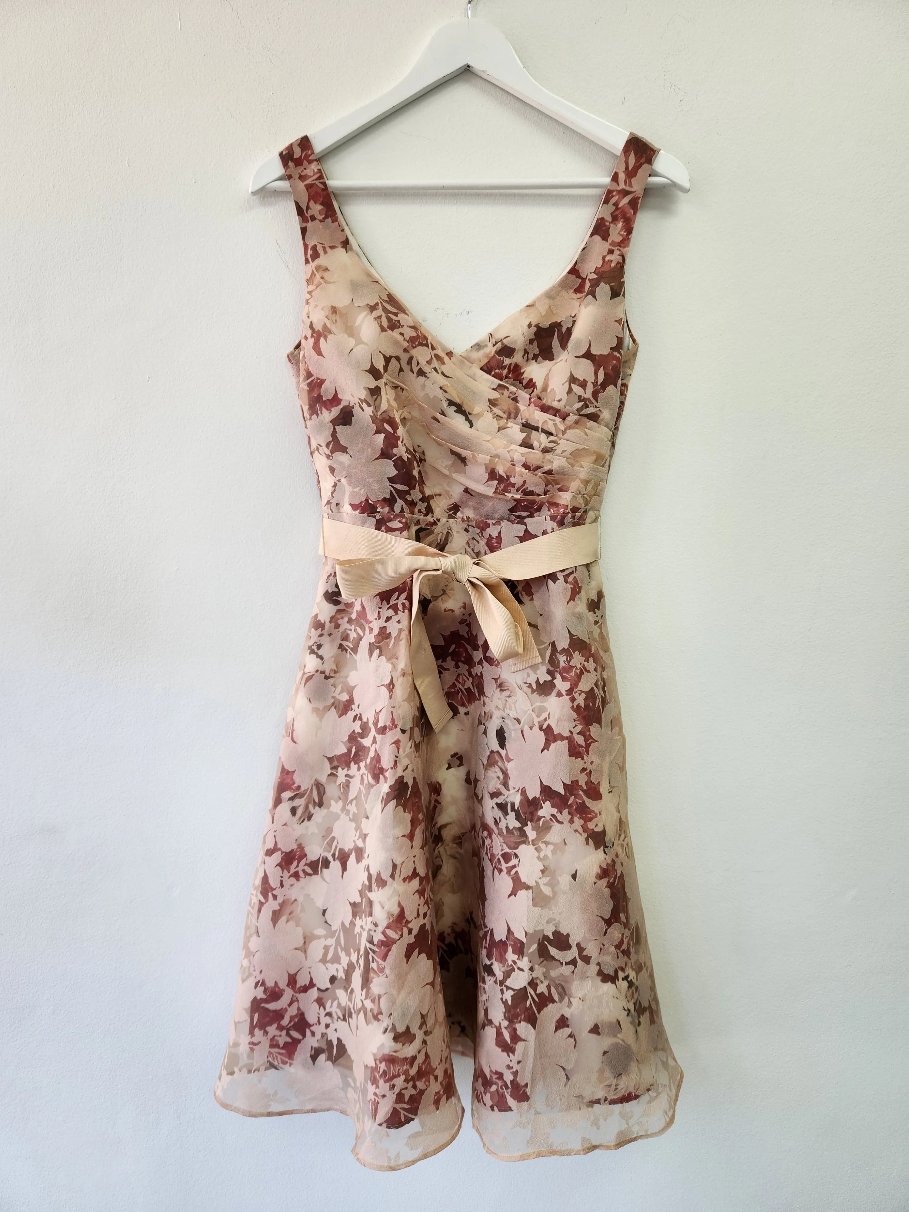 Fit and Flare Blush Floral Dress