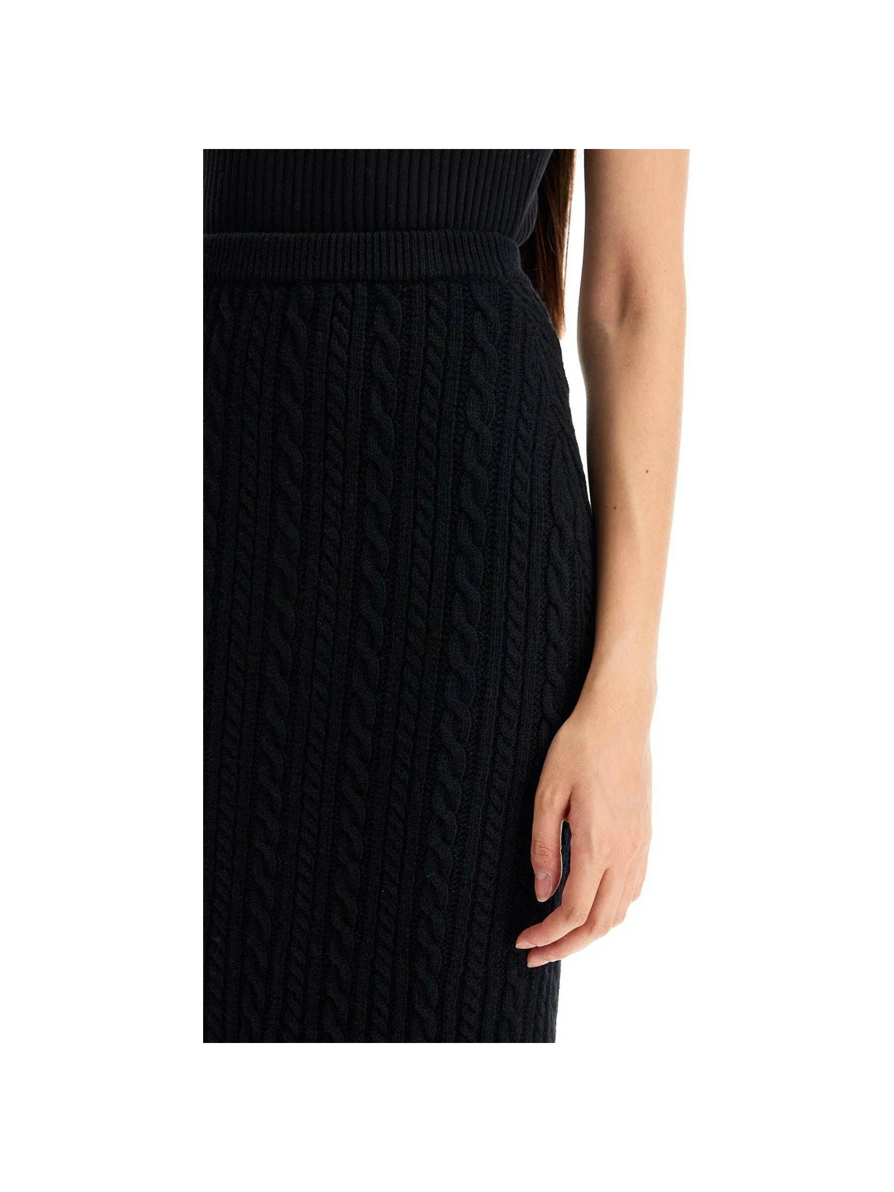 Flared Skirt - Knitted Wool