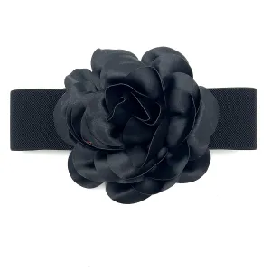 Flower Elastic Waist Belt