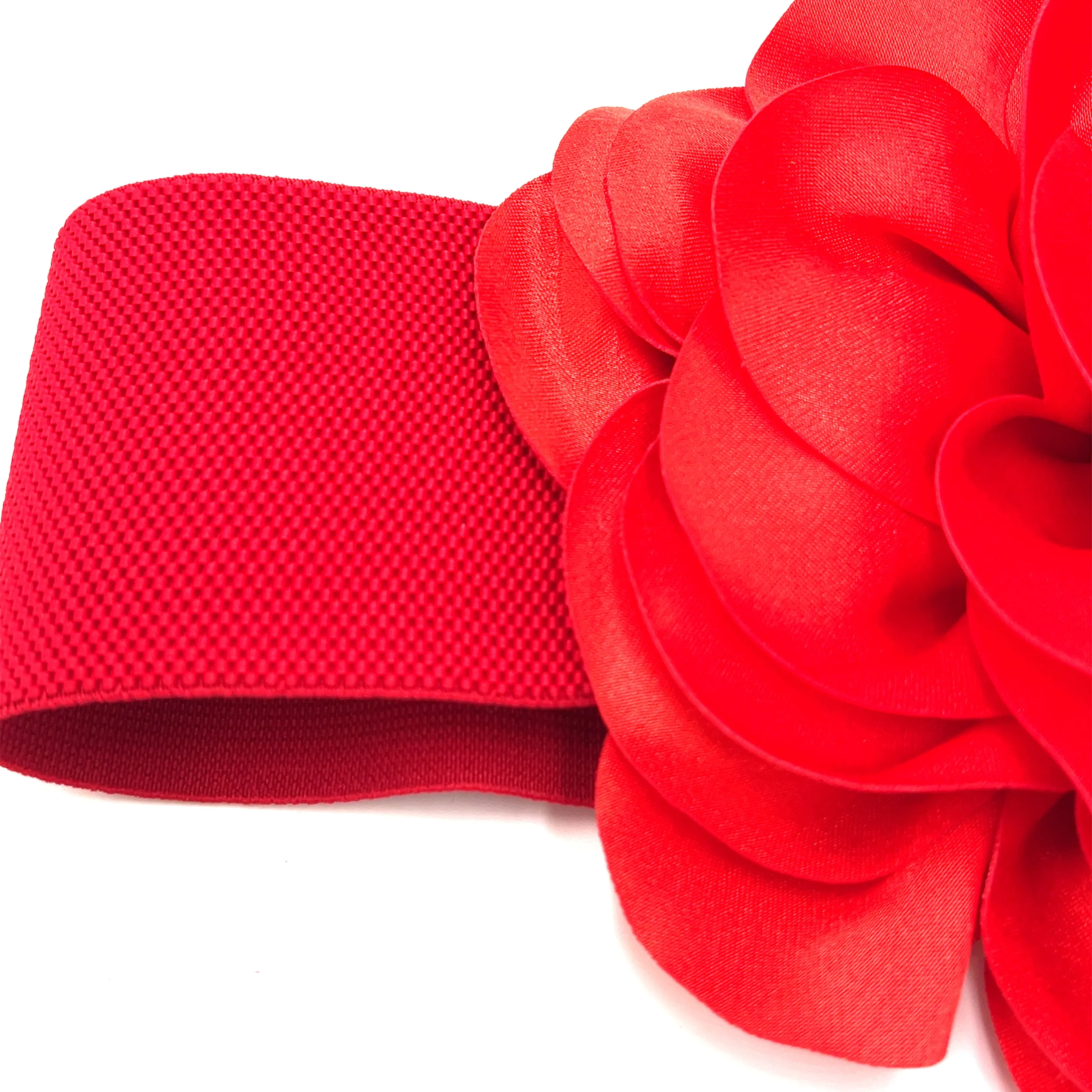 Flower Elastic Waist Belt