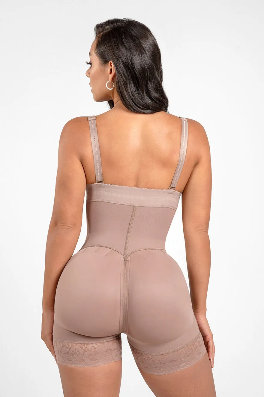 Half Hybrid Strapless Cocoa