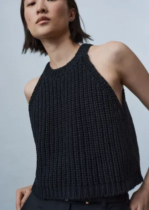 Halter Top, Black