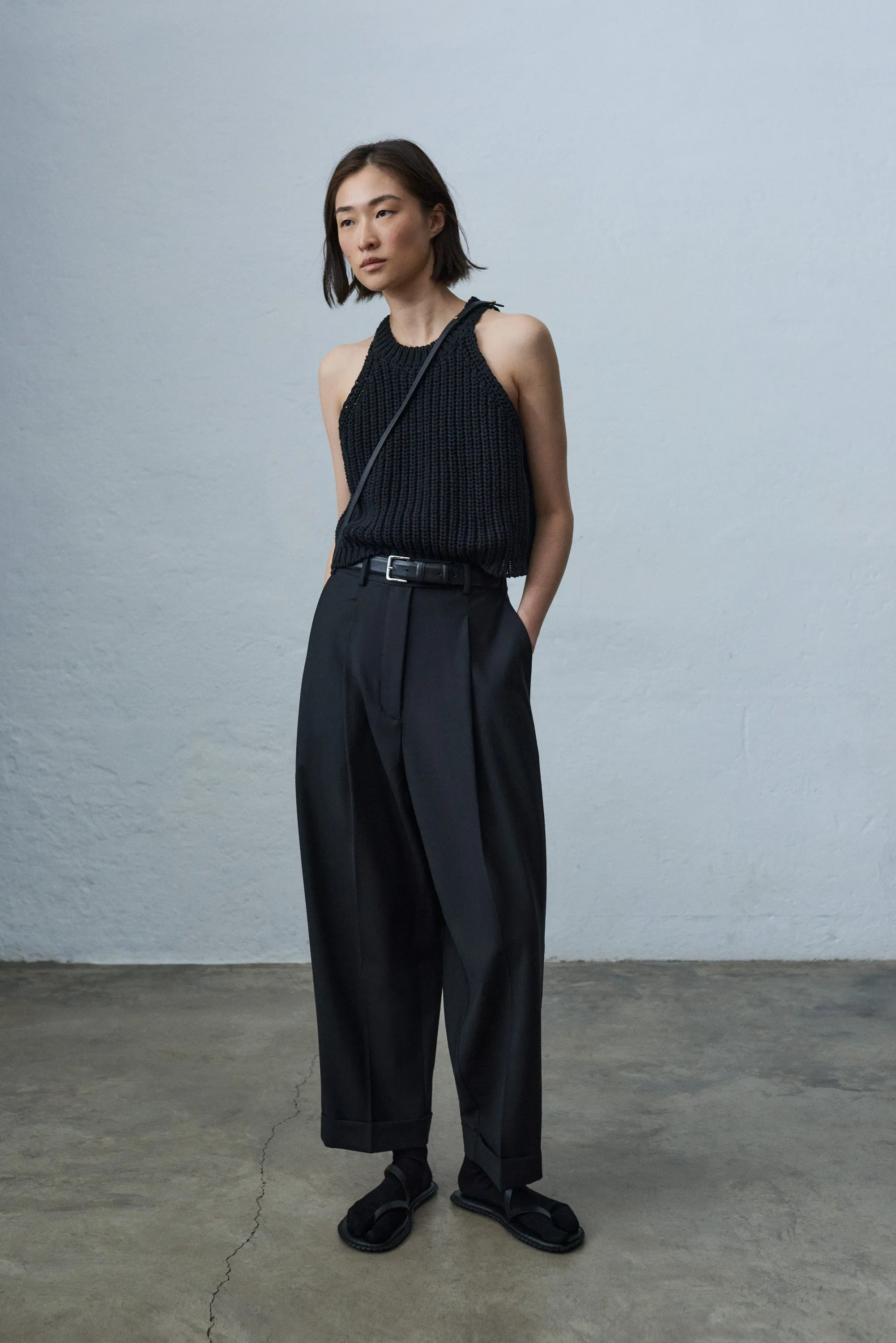 Halter Top, Black