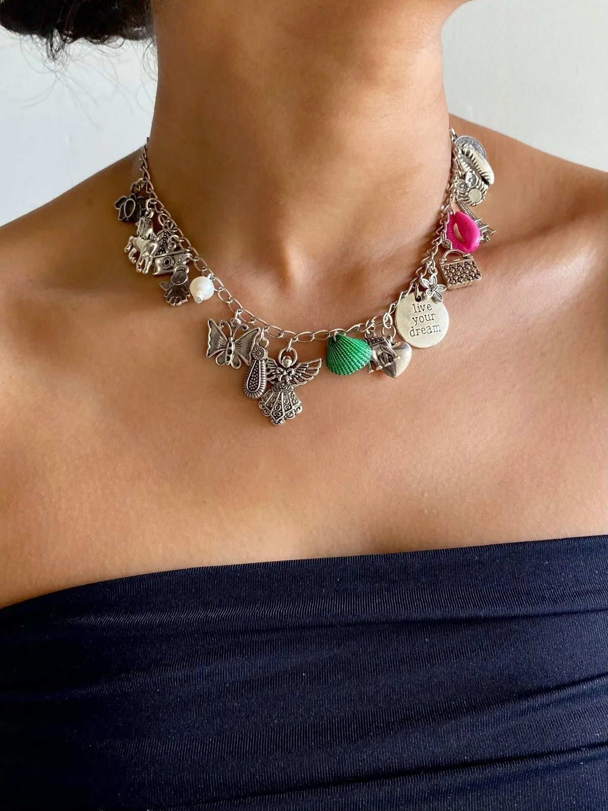 Honey Charm Necklace