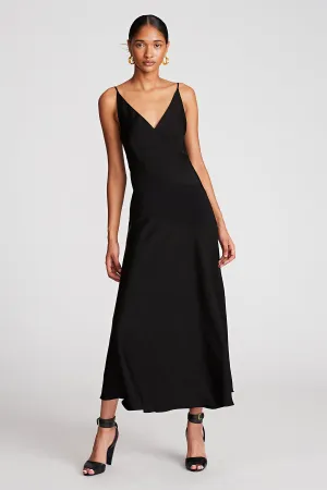 Ivie Dress In Crepe Back Satin
