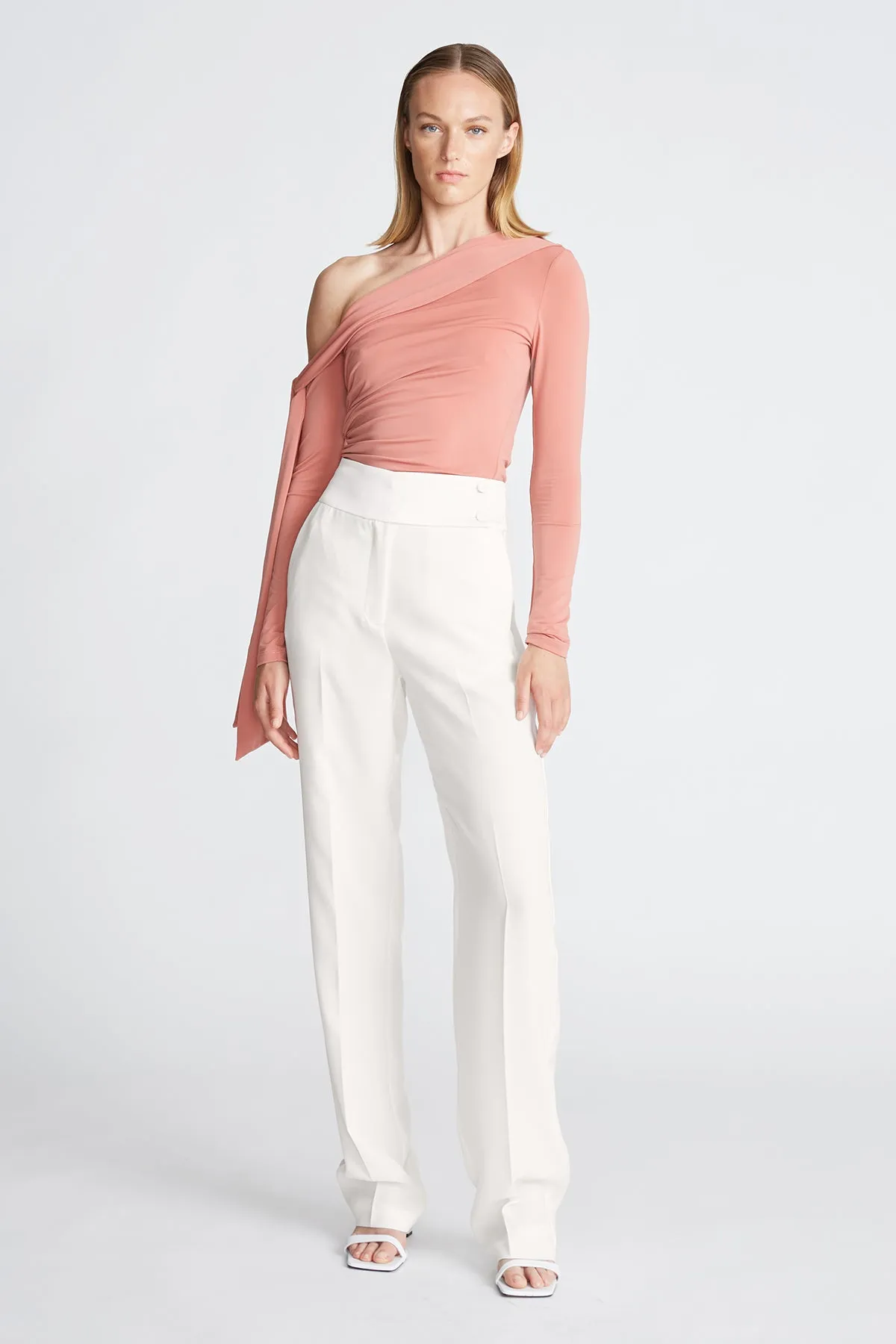 Karter Pant In Crepe/Satin