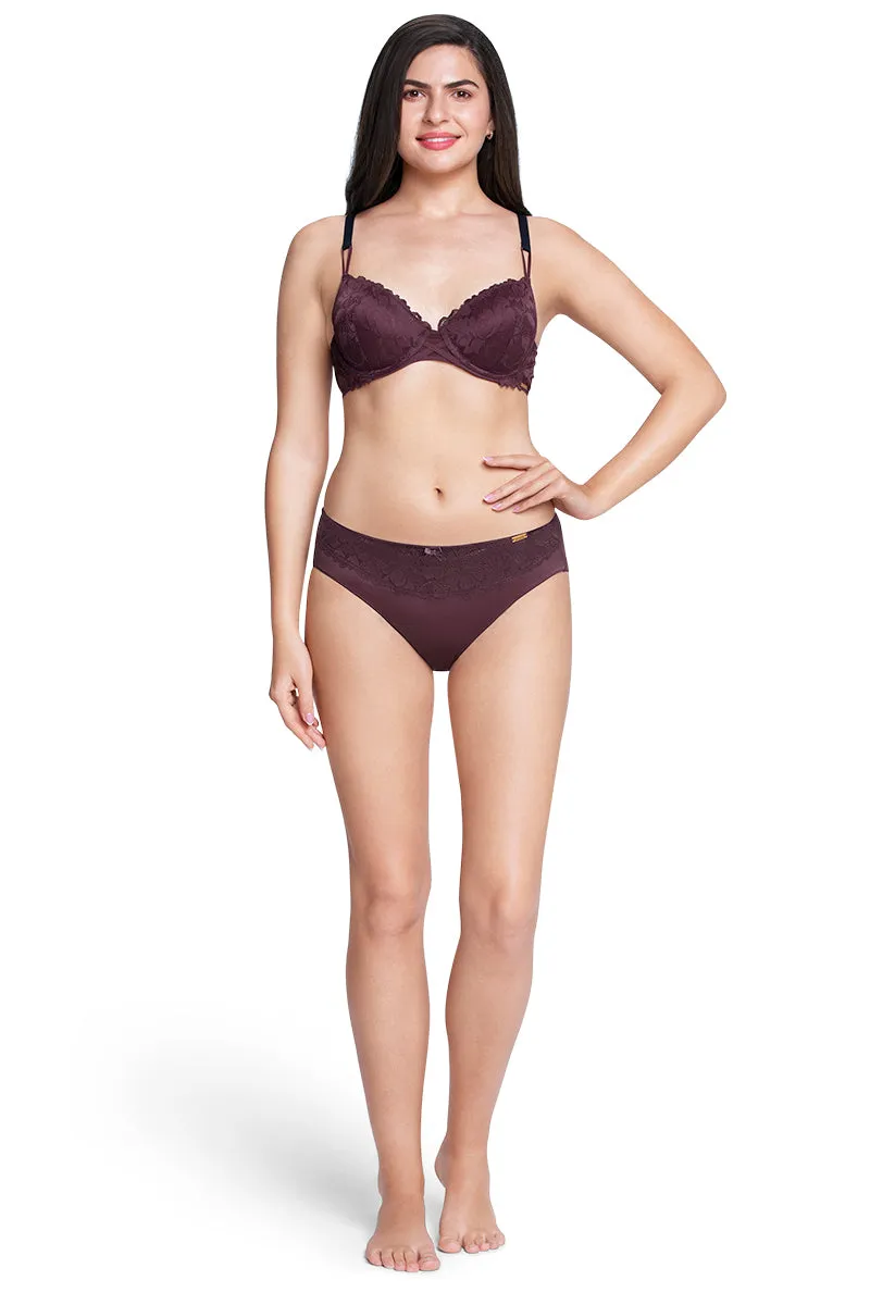 Lace Embrace Bikini Panty