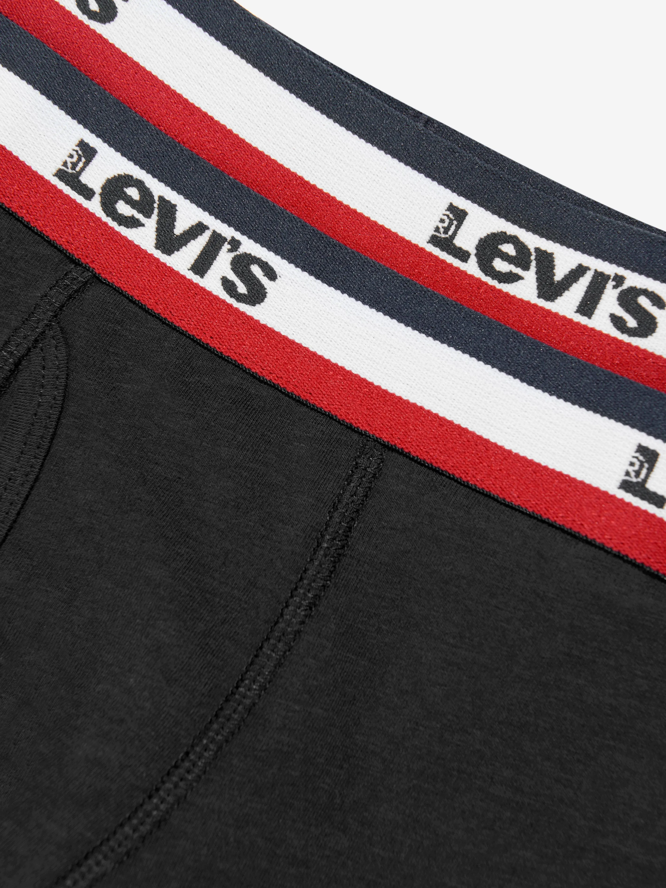 Levi's Boys Sportswear Logo Boxer Brief Set (2 Pack) in Black
