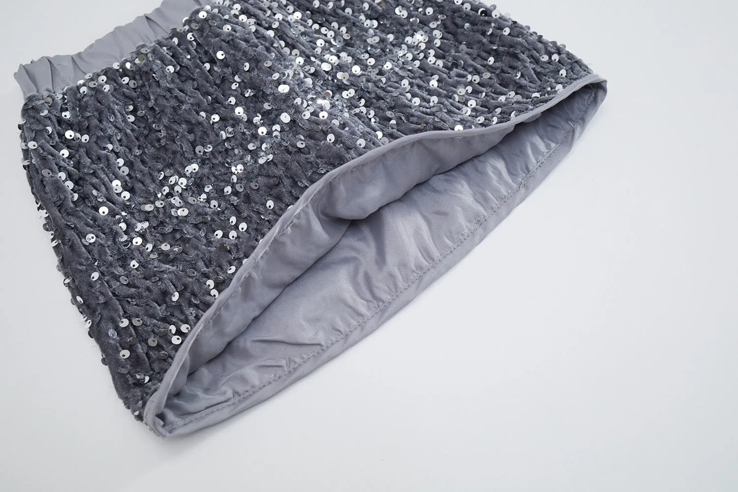 Lucia Sequined A-Line Skirt