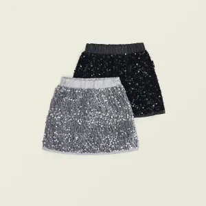 Lucia Sequined A-Line Skirt