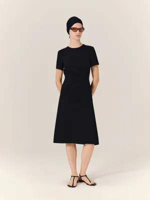 LYLA Sculpted Midi Dress