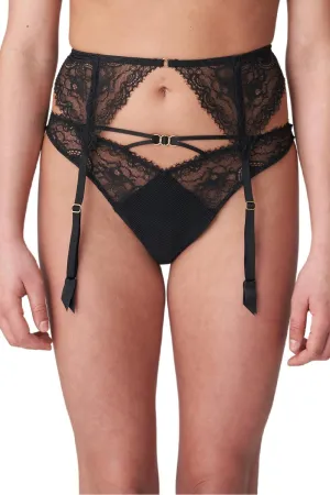 Marie Jo Junoo Suspender Belt, Black (0702710)