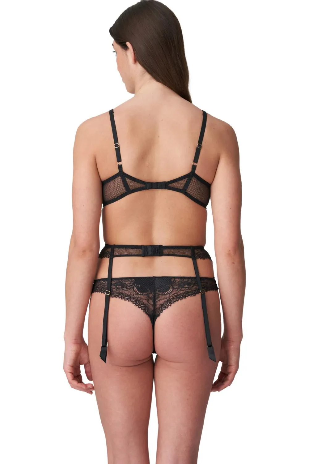 Marie Jo Junoo Suspender Belt, Black (0702710)