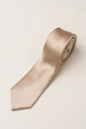 Mens Max Tie in Champagne
